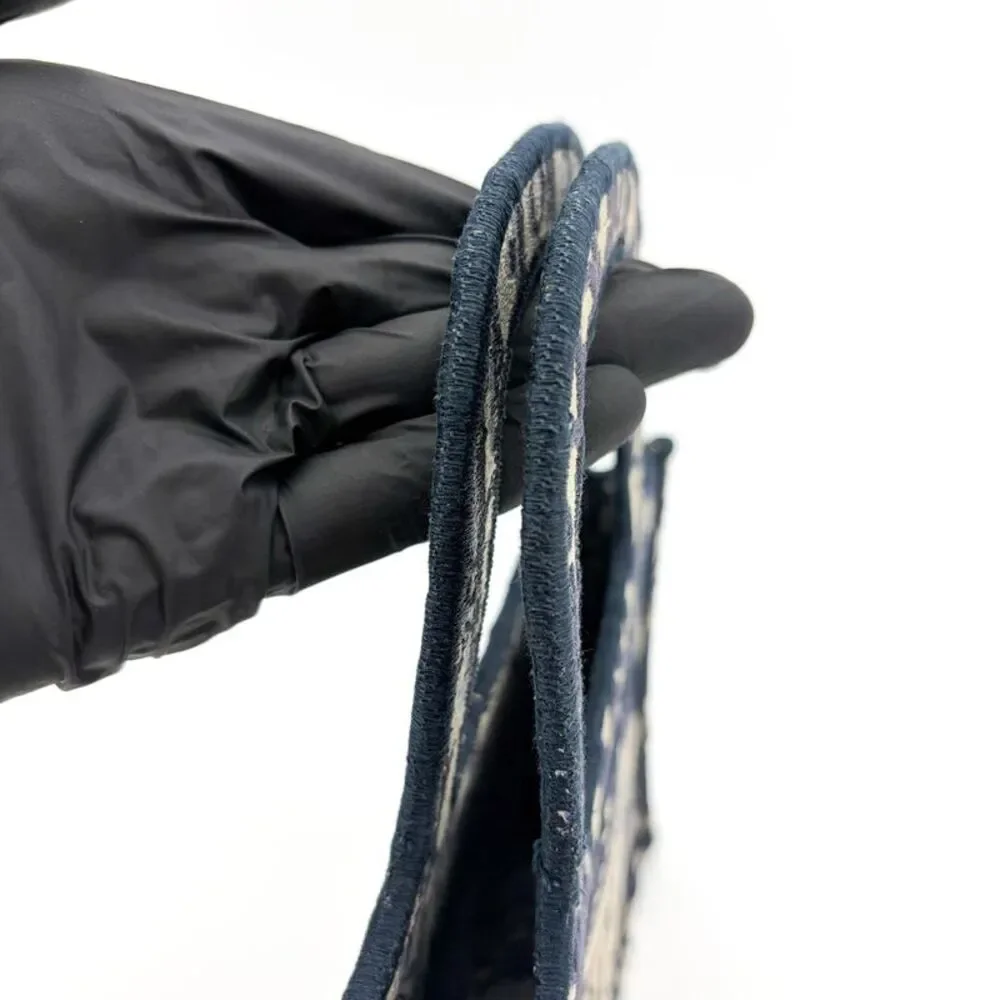 Dior Mini Book Tote Blue Oblique